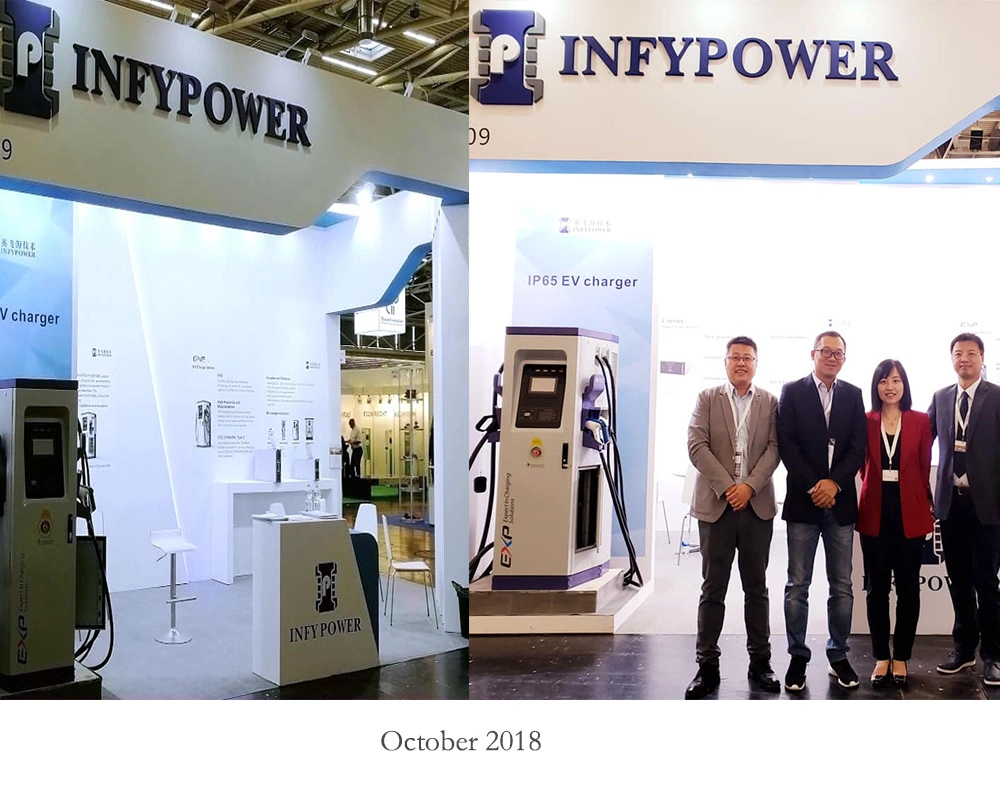 Infypower IP55 Outdoor DC Super EV Charger CE UL Certified for E-Bus and Electric Fleet Fast Charging Wholesale