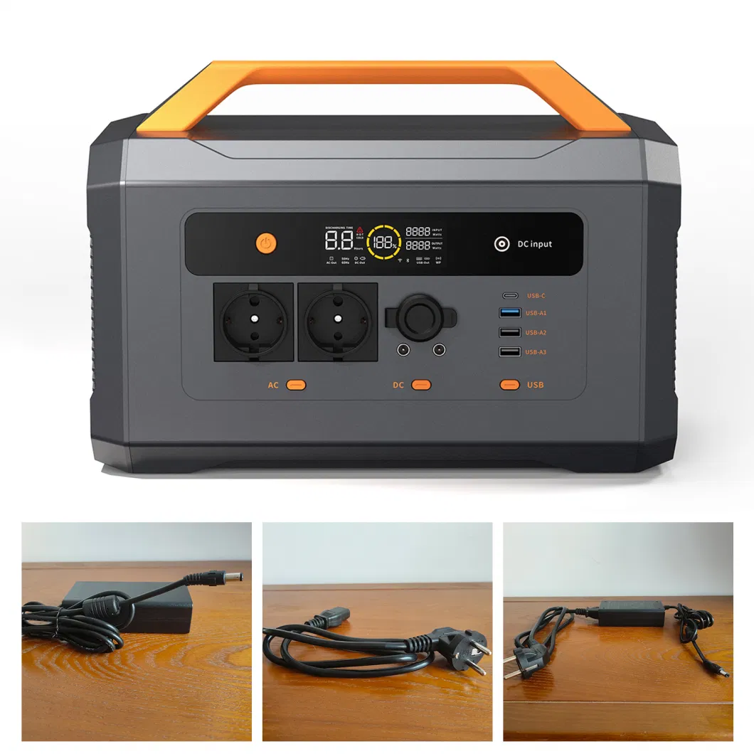 OEM Portable Charger 11kg Supply DC Station Power Bank LiFePO4 Battery 1200W