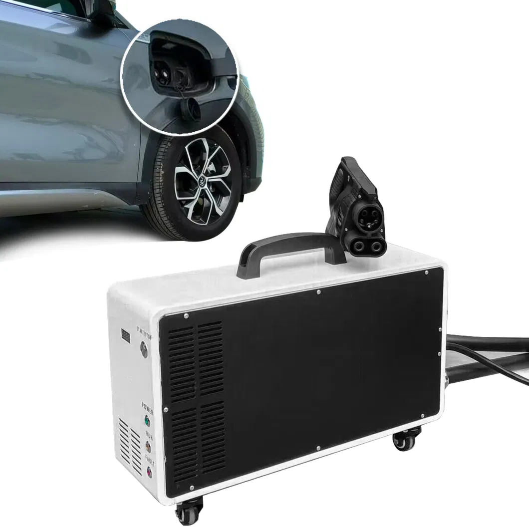 Portable Fast EV DC Charger 7kw Compatible with AC Charger