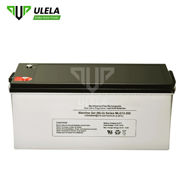 Ulela 150ah Solar Energy Storage Battery Manufacturers Solar VRLA Battery 12V 400ah China Solar Charging Lead Acid Batteries