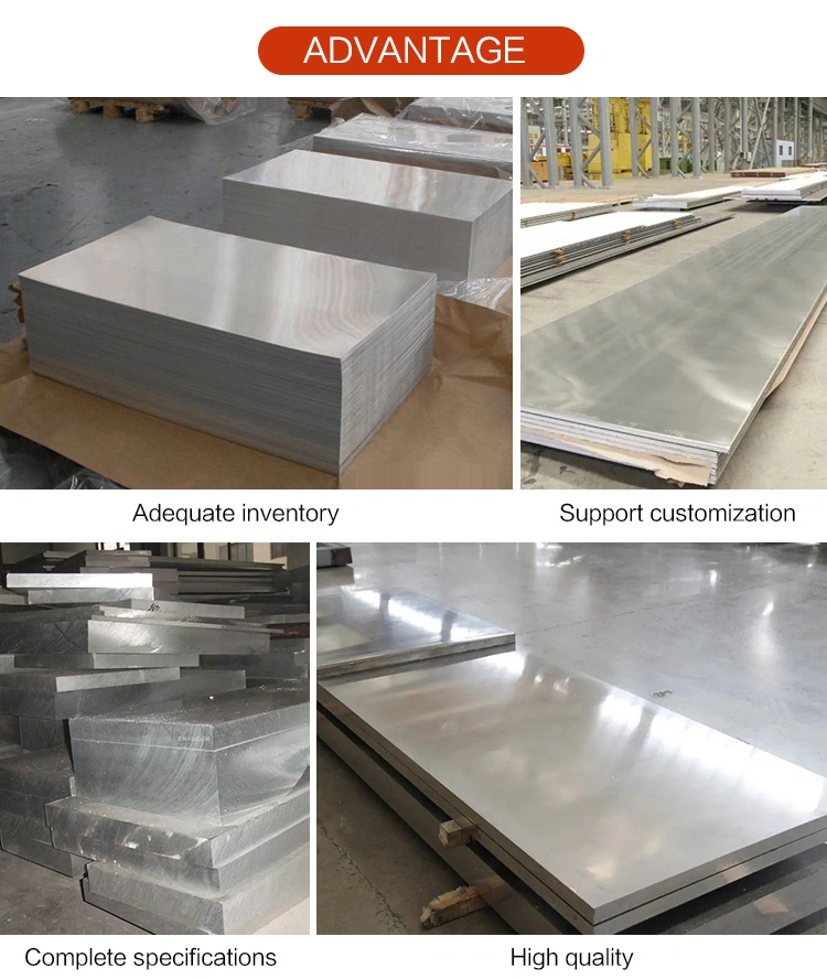 Anodized Aluminum Sheet Manufacturers 1050/1060/1100/3003/5083/6061aluminum Plate for Cookwares and Lights or Other Products