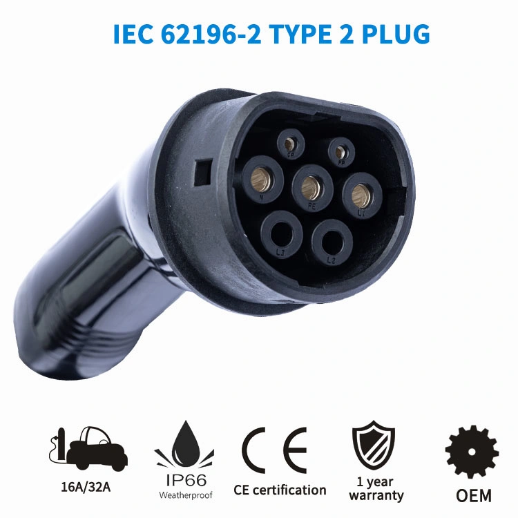 Type 2 to Gbt EV Cable Electric Vehicle Charging Cable Evse Charger Connection Converter Charging Station for EV