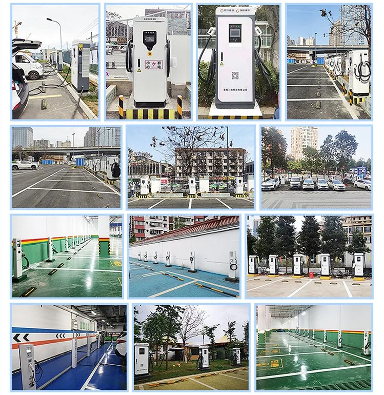 China Manufacturer Public EV Car Charging Station Ocpp Electrical Vehicle Charging Systems 40A 32A Type1 EV Commercial Charger Pole