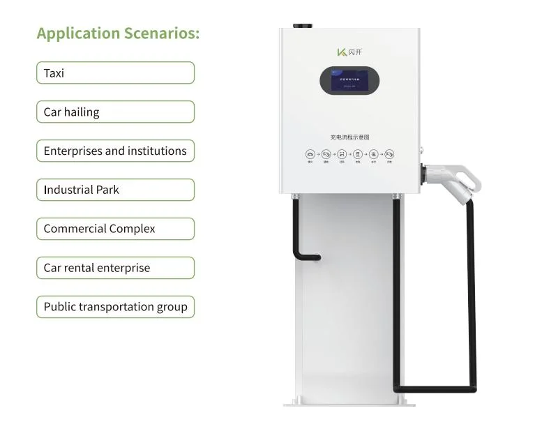 20kw EV Fast DC Charging Rapid Charging Points for Business Center