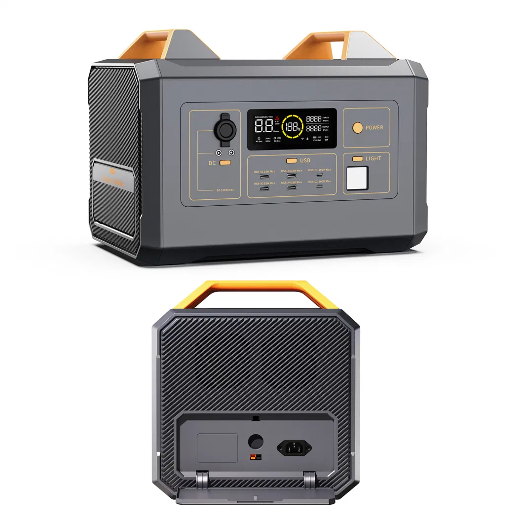 600W 1200W 2200W Outdoor Portable Energy Storage 110V 220V High Power Station