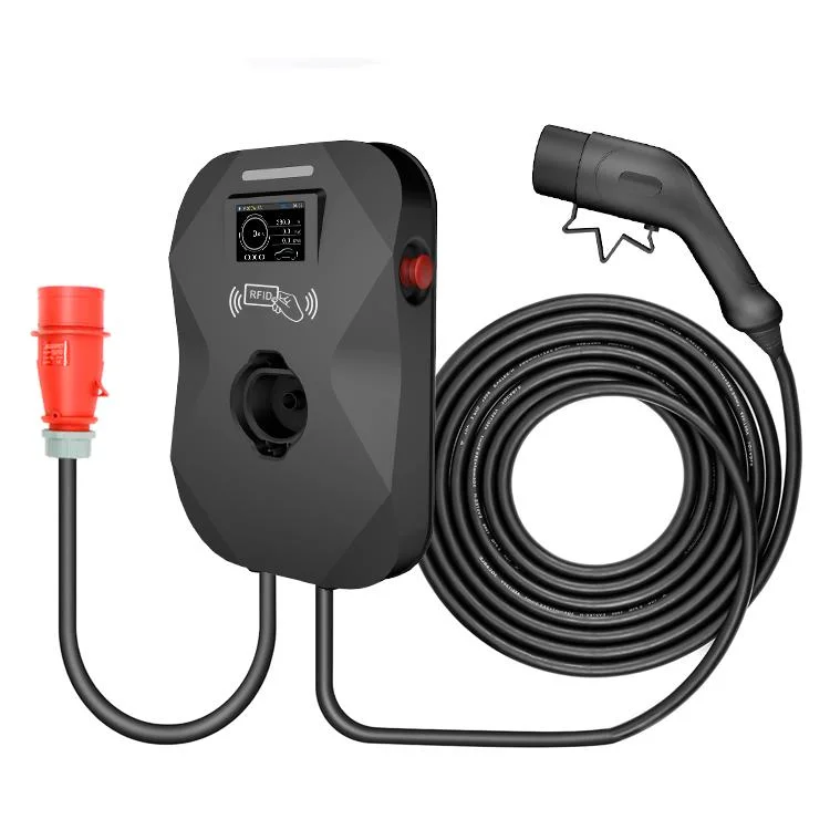 Factory Manufacturer 32A 3 Phase 22kw Wallbox Fast Electric Charging Station EV Car Charger