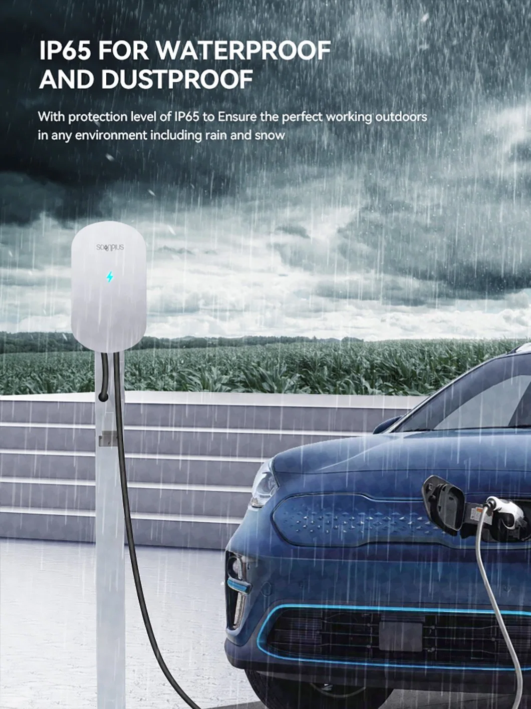 AC Electric Car Charger From China Supplier 7kw 11kw