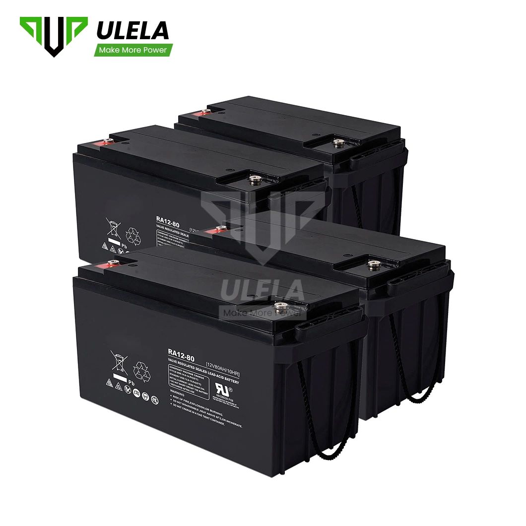 Ulela 150ah Solar Energy Storage Battery Manufacturers Solar VRLA Battery 12V 400ah China Solar Charging Lead Acid Batteries