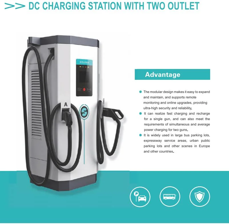 30kw 60kw 90kw 120kw 150kw 180kw DC Wholesale Best Price Charger Manufacturer OEM/ODM EV Bus Fast Electric Vehicle Charging Station for Electric Cars