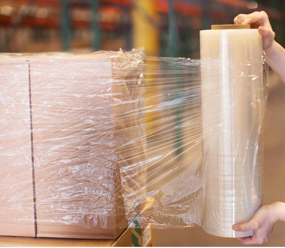 Manufacturer Direct Offer Hand and Machine Stretch Wrap White Black Other Colored Stretch Film for Pallet Wraping