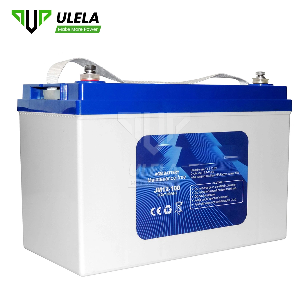 Ulela 150ah Solar Energy Storage Battery Manufacturers Solar VRLA Battery 12V 400ah China Solar Charging Lead Acid Batteries