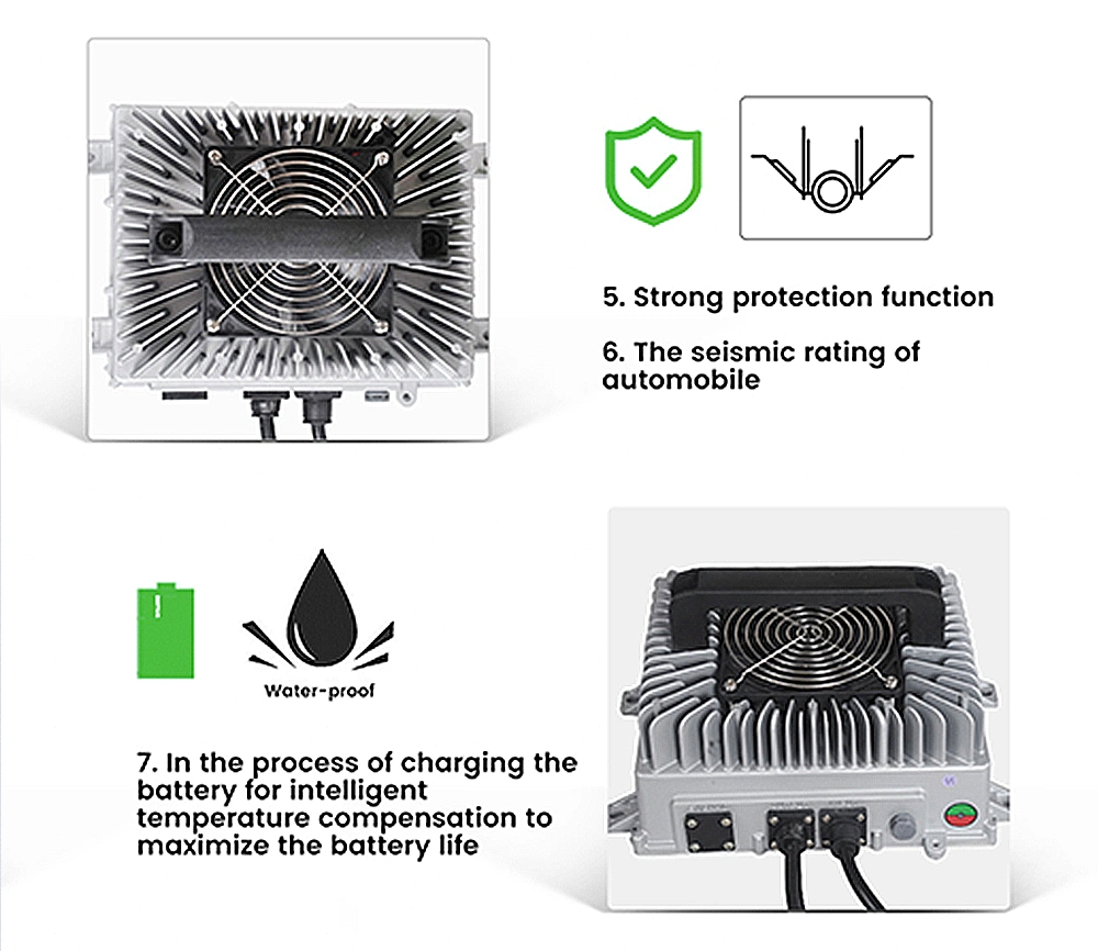 Deligreen on Board Level Max 99V 132V 198V 440V 650V 40A 32A 23A 10A 6A 3.3kw Solar Electric Car Battery Charger