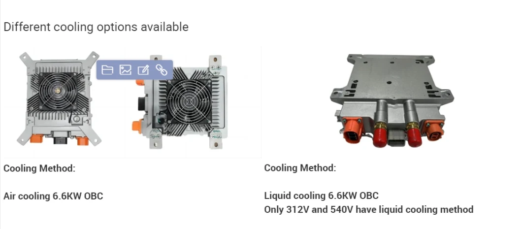 Best Price 6.6kw Hi Load EV Charger Battery Obc with Can Bus