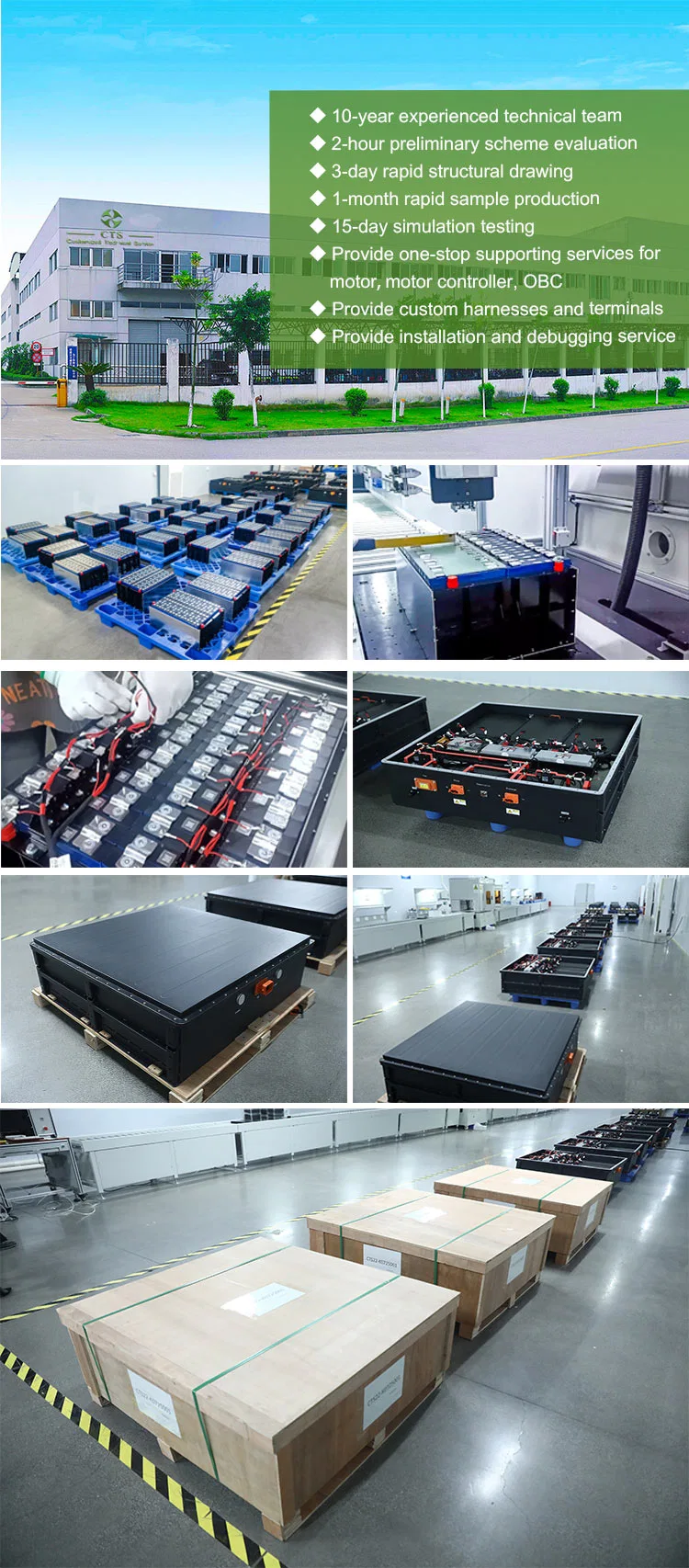 High Power EV Charging Module 200V 20kwh 30kwh EV Car Battery, 600V 100kwh 50kwh Lithium Battery for Electric Car