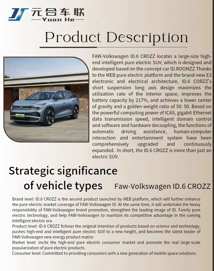 Volkswagen ID6 X 2023 Electric Car
