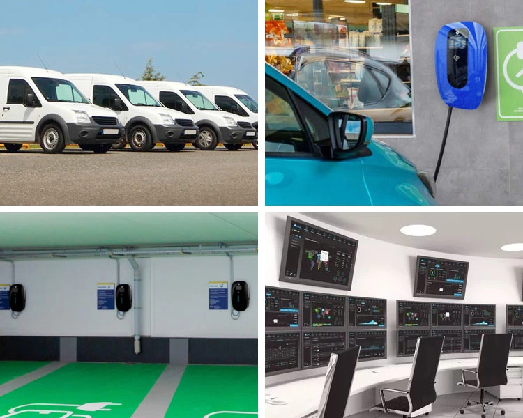 RFID/Wi-Fi/4G/Enthernet CE Approved Electric Car Station 7kw EV Charger 11kw 22