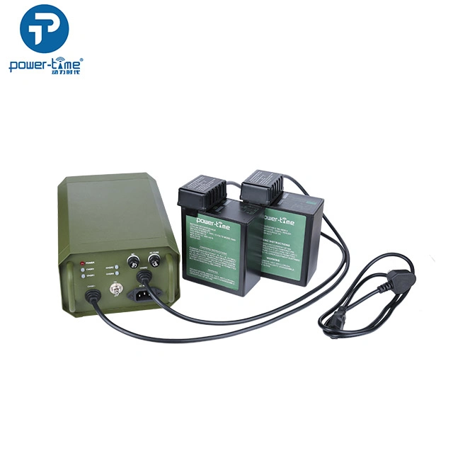 Two Way Bb-590/U Battery Charger 12W for Military Radio 12V/2A 100-240V/0.6A