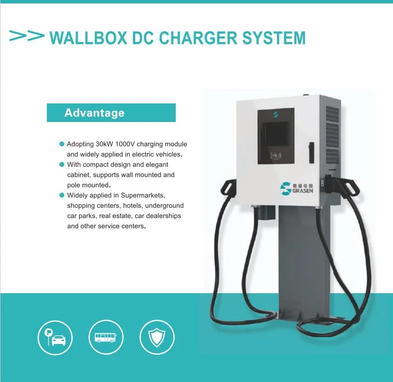 30kw 60kw 90kw 120kw 150kw 180kw DC Wholesale Best Price Charger Manufacturer OEM/ODM EV Bus Fast Electric Vehicle Charging Station for Electric Cars