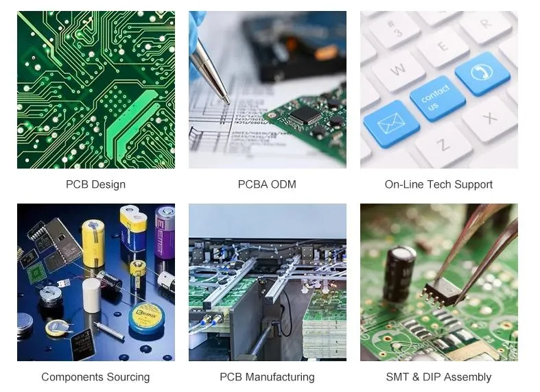 One Stop Service OEM Fast Electronic PCBA Supplier BMS Intergrated Circuit Board SMT Other Custom PCB Assembly PCBA Manufacturer Robot
