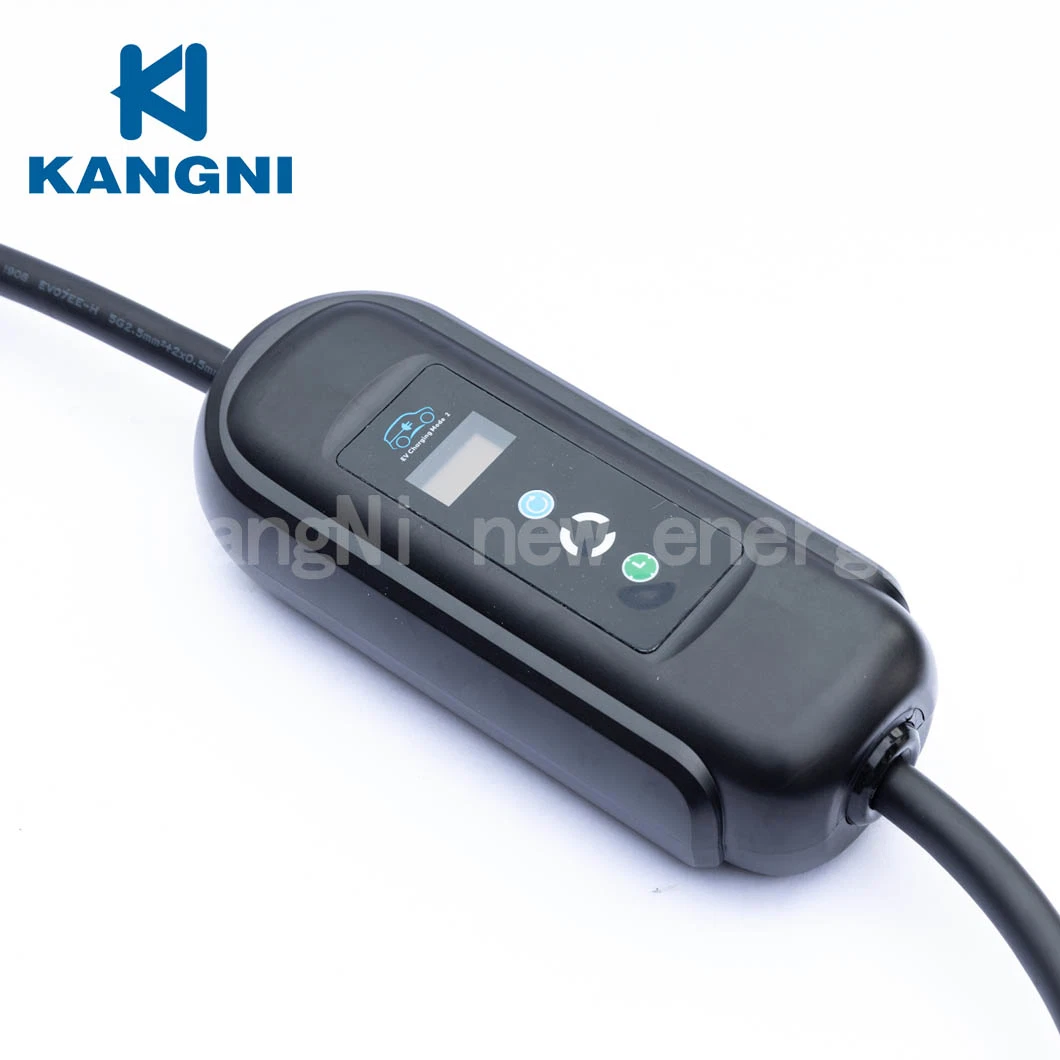 16A Three-Phase 7kw Portable and Switchable New Energy EV Charger Charging Cable Made in China