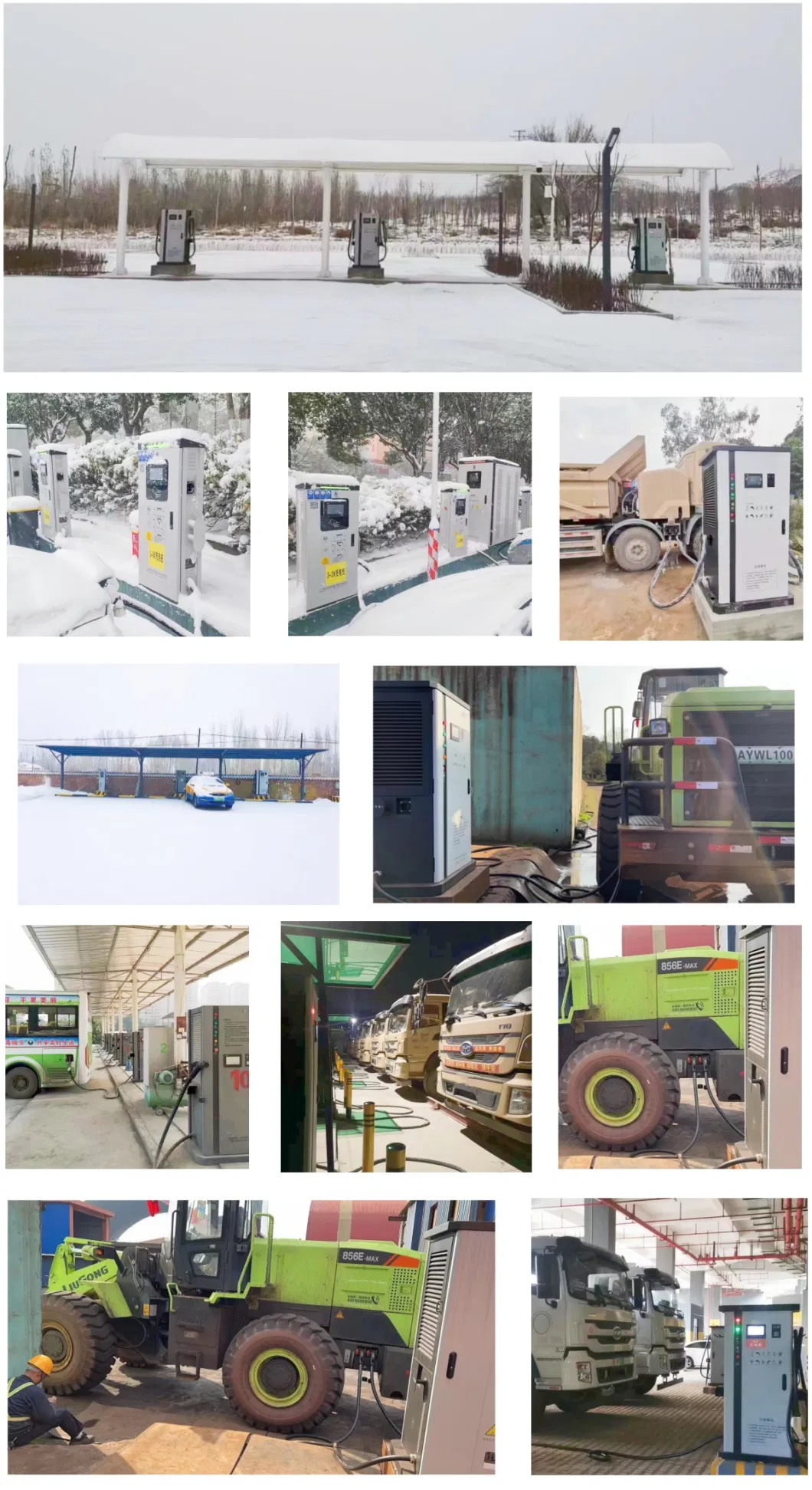 30-320kw GB/T DC Fast Charger Truck Car Suppliers EV Charging Station