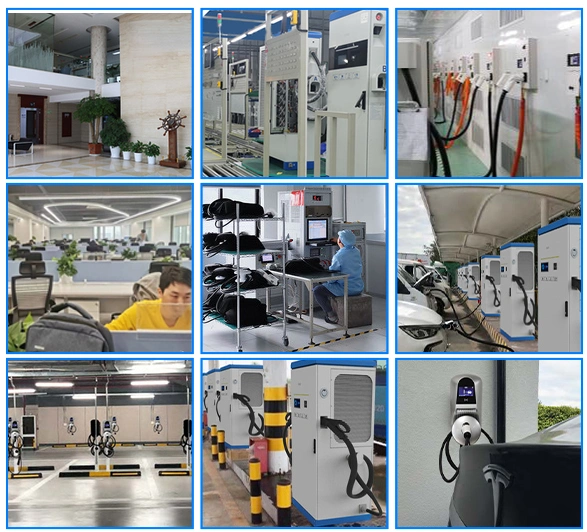 DC EV Charger Manufacturers 30/60/80/120/240kw Charger Station Public Floor Mounted Charging Pile for Electric Vehicle