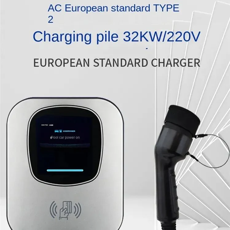 11kw 22kw 32A Trifase 380V Wallbox Laderegler Vehicul Electr Wi-Fi 16A 3p Type 2 Charging Station Home EV Charger Model 2