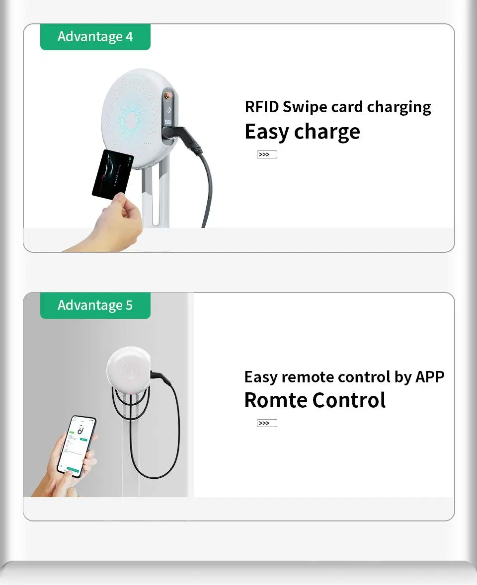 Manufacturer Hyliess Portable EV Charger IP65 11kw 32A Electric Car EV Charging Station