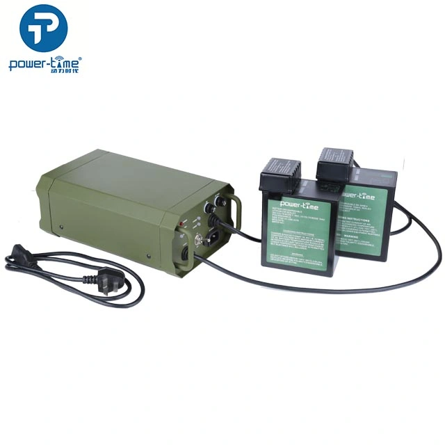 Two Way Bb-590/U Battery Charger 12W for Military Radio 12V/2A 100-240V/0.6A