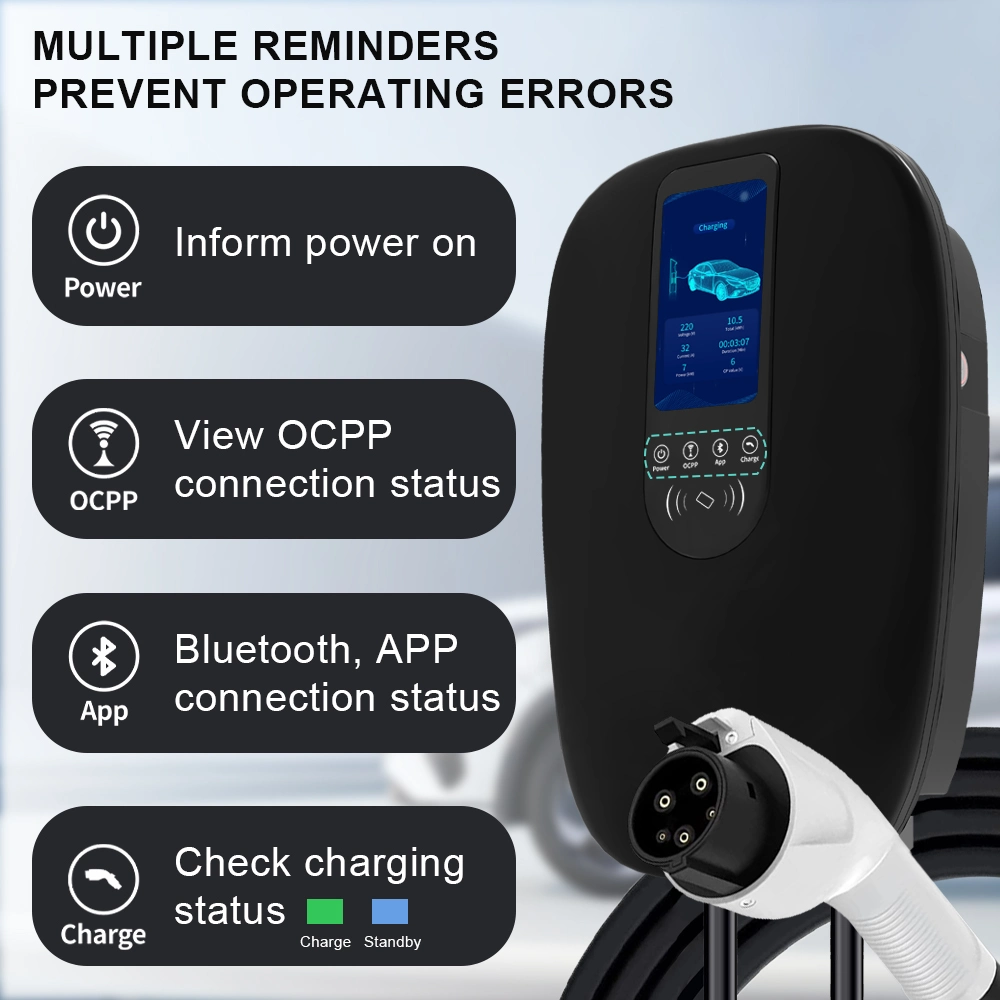 China Wholesale EV Charger Station Manufacturer with Ocpp Dlb APP