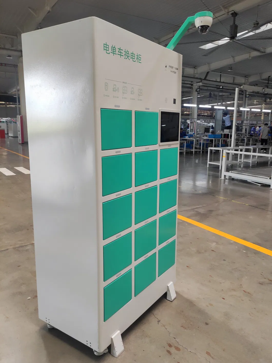 Dpc Bestselling High-Reliability Battery Swapping Cabinet (14 Compartments) Electric Vehicle Charging Station