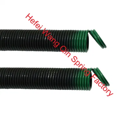  New Sectional Garage Door Extension Springs Replacement in Green Color