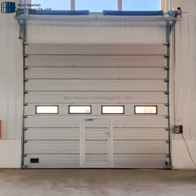 Automatic Industrial Thermal Insulation Sectional Rolling up Door