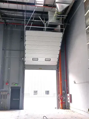  Automatic Overhead Sectional Garage Cold Storage Vertical Lifting Rolling Door with Spring Break Safety Device