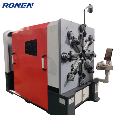Easy Operating Taiwan Computer Control System Double Tension Spring Wire Bending Machine