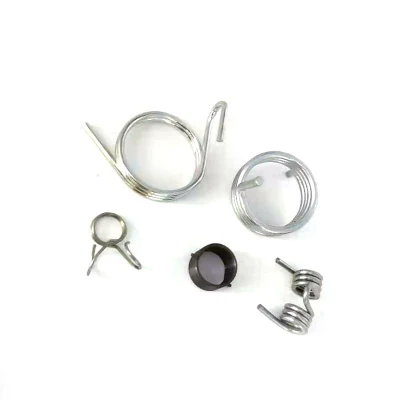 Custom Double Hook Stainless Steel Small Torsion Spring for Door