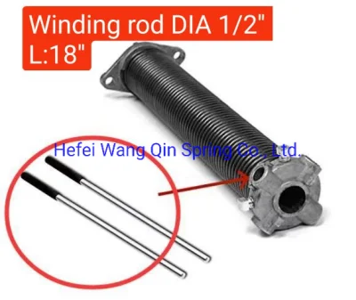 Garage Door Torsion Spring Replacement Kit Comes with Spring and Winding Bars