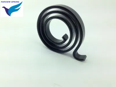 OEM Customized Spring Machine Parts Stainless Steel Flat Spiral Torsion Spring for Door Handle