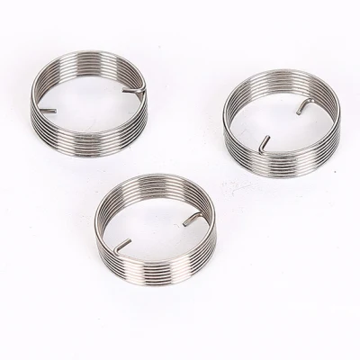  Custom Stainless Steel Wire Coil Spiral Small Double Torsion Spring for Garage Door Handle