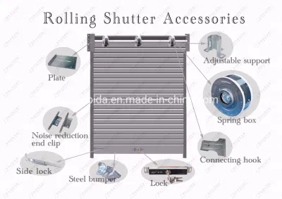 Metal Roller Shutter Door Spring Box, Rolling Door Pulley, Spring Strip Loaded Box