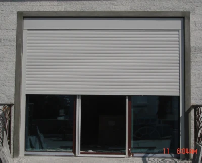  Aluminum Alloy Manual Drive Spring Operated Chain Operated Roller Shutter Door (SA50)