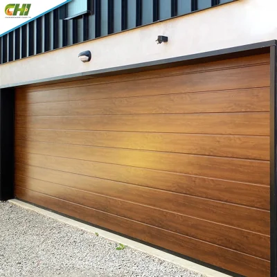9X8 9X7 8X7 7′ X12′ 8FT Garage Door Window Insulated 5 Residential 20 Panel Single Wooden 2-5/8" Spring Fittings Garage Door
