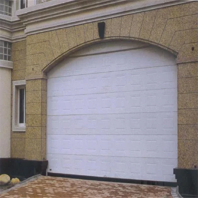 50mm Door Panel Overhead Electric Automatic Sectional Garage Door