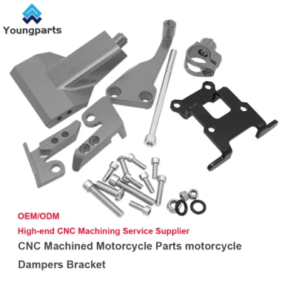  Motorcycle Shock Mount Brackets Made of Stainless Steel by CNC Machining