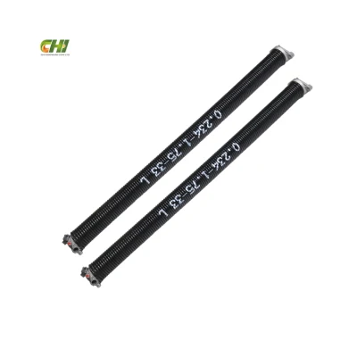 Customized 243 X 2 X 28 Oil Tempered Galvanized Sectional Garage Door Torsion Spring with Cone