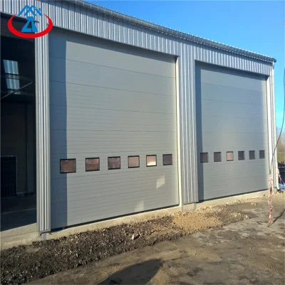 Industrial Lifting Auto Rolling Door with Vision Panel