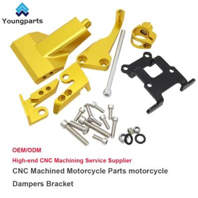  Motorcycle Absorber Brackets Made by CNC Machined for YAMAHA Mt07 Fz07