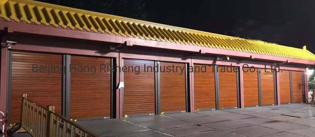 Good Quality Rolling up Garage Door Aluminum Alloy Roller Shutter Garage Doors with Customized Size and Optional Color From China Door Factory