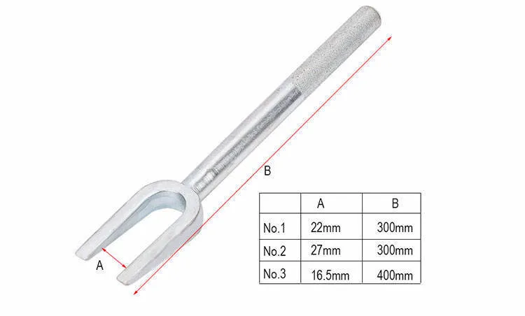 OEM Manufacturer Chinese Provide Automotive Tool 3PC Pickle Fork Ball Joint Separator Tie Rod Tool Set