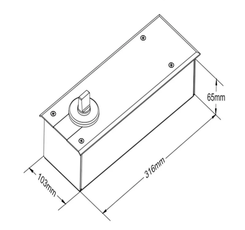 Automatic Sensitive Heavy Duty Swing Door Closer Electric Floor Spring